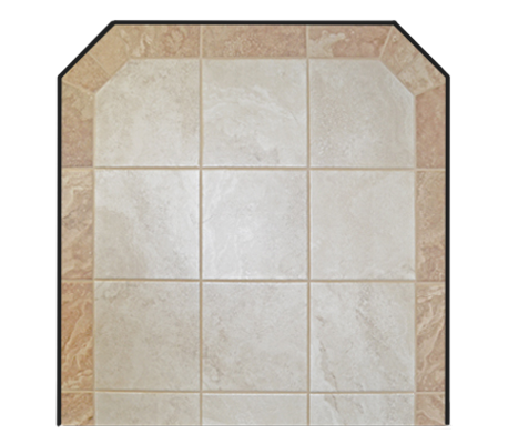café au lait hearth pad