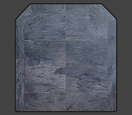 charcoal hearth pad