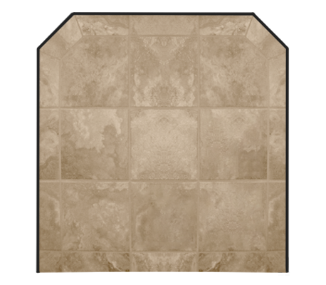 mocha hearth pad
